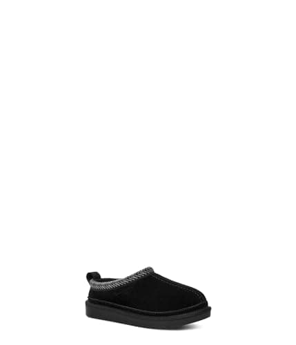 Koolaburra by UGG KIDS K BURREE SLIPPER, BLACK, SIZE 12