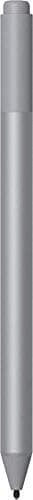 Microsoft Official Surface Pen - 4096 Pressure Sensitivity, Tail Eraser, Barrel Button, Compatible With Pro 5, Pro 6, Go, Book, Studio, Laptop, Bluetooth 4.0 - Platinum