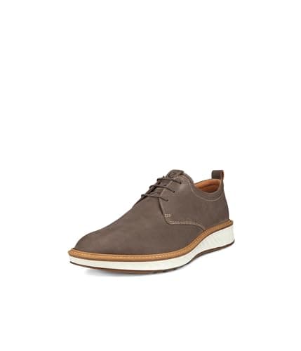 ECCO ST.1 Hybrid Plain Toe, Dark Clay Nubuck, 6-6.5