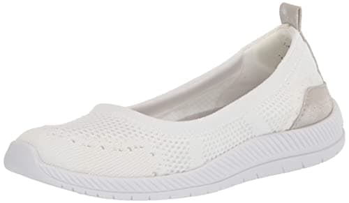 Easy Spirit Glitz Women's Slip On, 11 C/D US, White-Silver