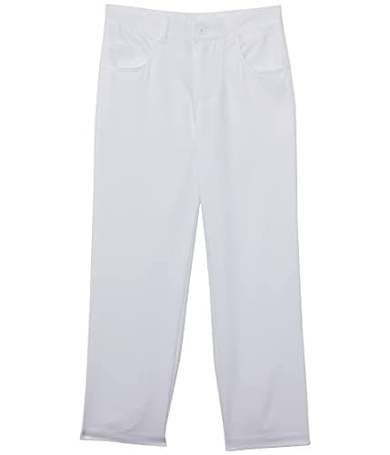Puma Golf Boy's Boys 5 Pocket Pant, Bright White, Large