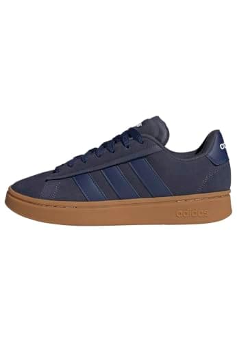 Adidas Men's Grand Court Alpha, Shadow Navy/Dark Purple/Gum, 4