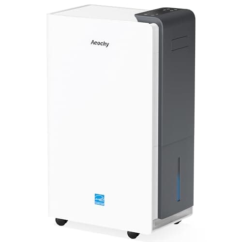 5500 Sq.Ft Energy Star Most Efficient 2024 Dehumidifier,AEOCKY Max 105 Pint/Day Smart Compressor Dehumidifier with Drain Hose,Intelligent Humidistat,for Basement,Bedroom,Home,Bathroom