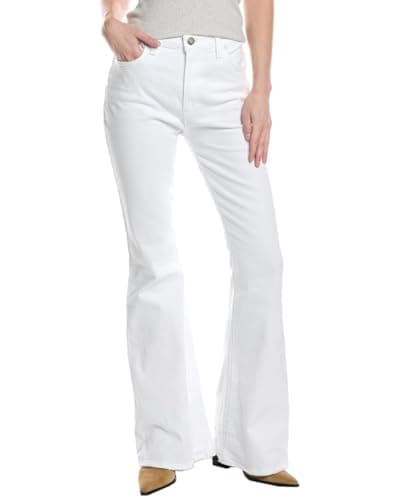 HUDSON Women's Holly High Rise Flare Jean, White Horse, 28