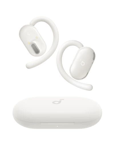 Soundcore V20i by Anker Open-Ear Headphones, Adjustable Ear Hooks, Ultra-Comfort, Snug Fit, Powerful Sound, Clear Calls, IP55, 36H Playtime, Bluetooth 5.4 Wireless Earbuds, Multipoint Connection