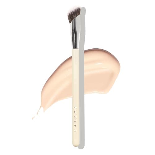 Haleys Precision Concealer Brush, Under-Eye, Cream, Liquid & Powder, Vegan