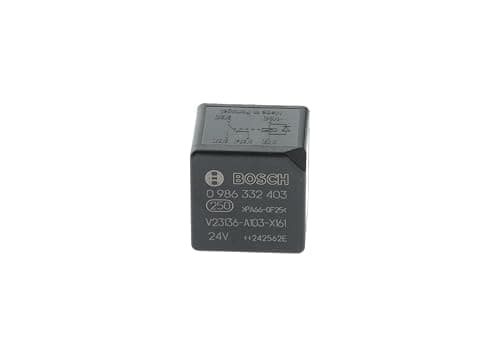 BOSCH 0986332403 Change Over Mini Relay - 5 pins, 24V DC, 20/10 Amp - Single