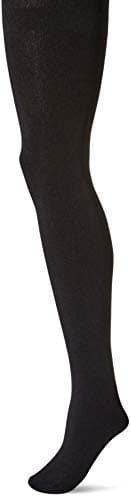Berkshire womens The Easy on Fleece Plush Lined Tights, Black, Queen US