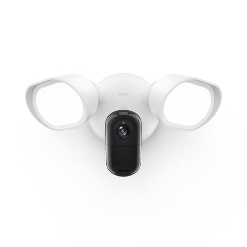 Arlo Wired Floodlight Security Camera 2K HDR - 1-Cam