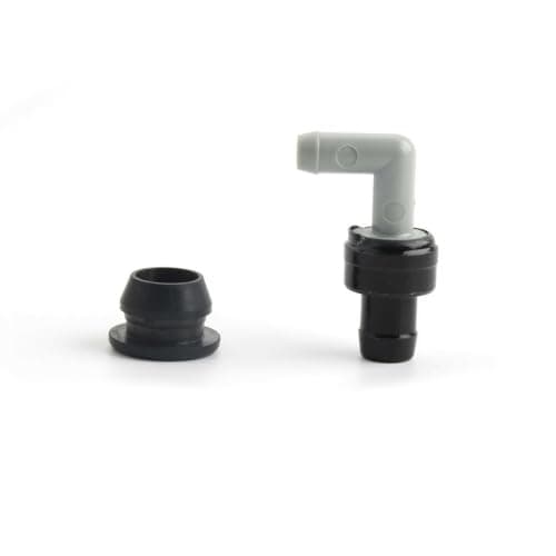 PCV Valve & Grommet Kit Compatible with Toyota, Replacement for OEM# 1220462010/9048018001, Exhaust Positive Crankcase Ventilation Valve Fittings, Direct Fit Replacement