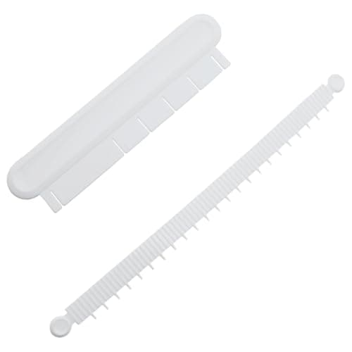 LBTODH 1 PCS Cake Arc Ruler White Cake Decorating Aids for DIY Buttercream Cakes