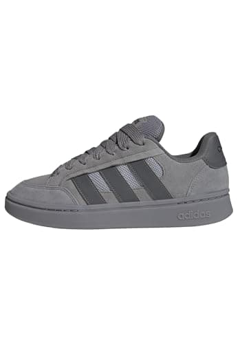 adidas Men's Grand Court Alpha, Grey/Grey/Halo Silver, 4
