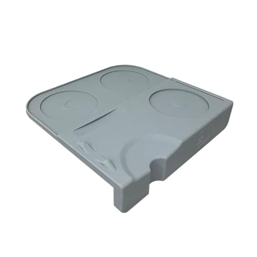 Espresso Tamper Mat – Food-Grade Silicone Coffee Tamping Pad, Non-Slip Corner Design, Heat-Resistant Countertop Protector for Portafilter, Tamper & Barista Accessories