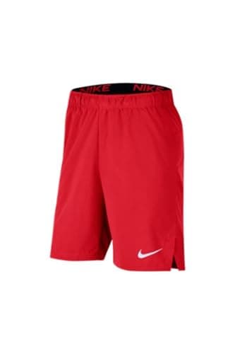 Nike Team Men's DRI-FIT Flex Woven Short (NO Pockets) (as1, Alpha, x_l, Regular, Regular, RED)