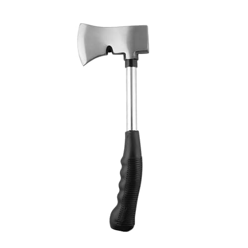 Coghlan's Camp Axe 14 Inch - Lightweight Hatchet for Camping, Hiking, Survival, Travel and Bushcraft; Durable Steel Blade with Non-Slip Handle - Splitting Wood, Firewood Prep