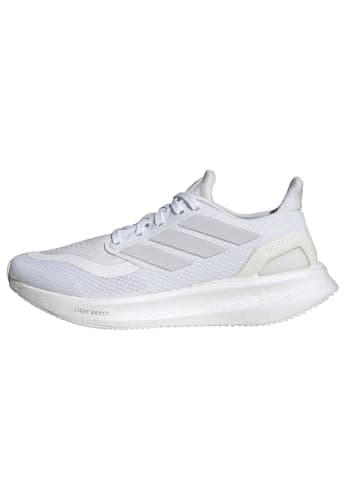 Adidas Women's Pureboost 5, White/White/White, 10
