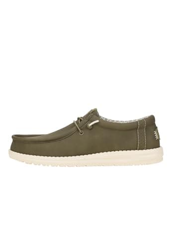 HEYDUDE Wally Classic Olive Men Slip-On