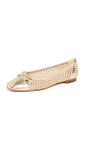 Sam Edelman Women's May Flat Bleached Natural/Jute 10 Medium