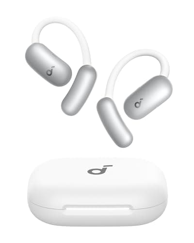 Soundcore AeroFit 2 AI Assistant Open-Ear Headphones by Anker, Pressure-Free Fit, 2X Richer Bass, Real-Time Translation Earbuds, Hi-Res, 35H Playtime, IP55