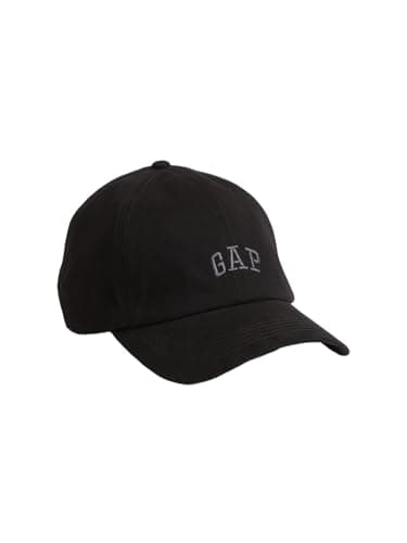 GAP Mens Logo Baseball Hat True Black ONE Size