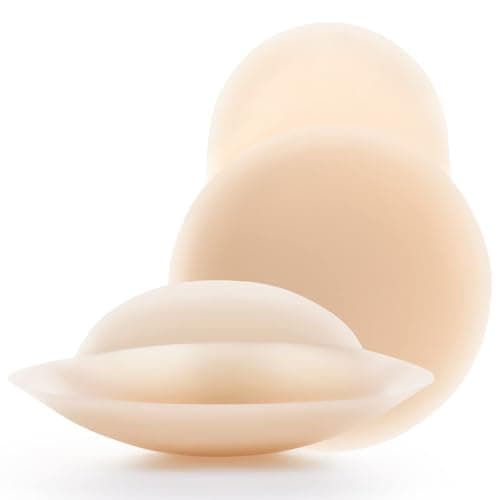Nippies Lifting Silicone Nipple Covers, Skin Safe Adhesive Pasties Caramel
