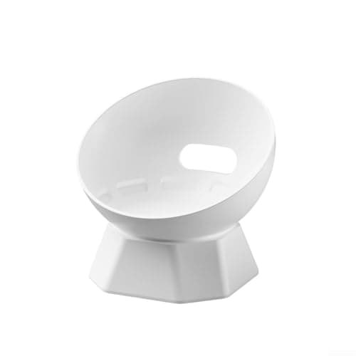 Silicone Desktop Holder for Echo Dot 5th & 4th Gen, Sturdy Base Stand for Alexa Smart Speaker, Anti-Slip Mount for Home Office Desk(White)