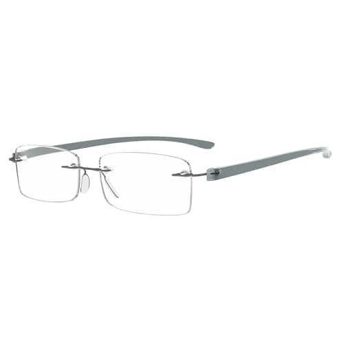 Eyekepper 1.75 Reading Glasses, Readers for Men and Women, Grey