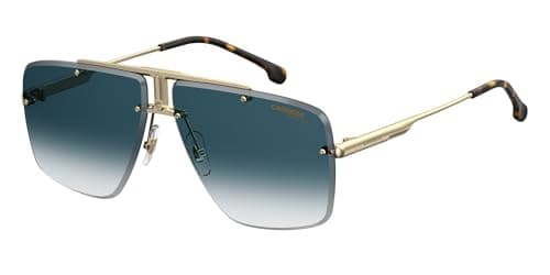 Carrera Mens Carrera 1016/S Navigator Sunglasses, Yellow Gold, 64mm
