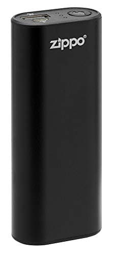 Zippo Black HeatBank 6 Rechargeable Hand Warmer