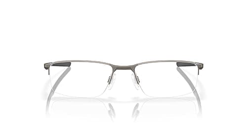 Oakley OX3218 Socket 5.5 Prescription eyewear Frames, Matte Gunmetal/Demo lens, 52 mm