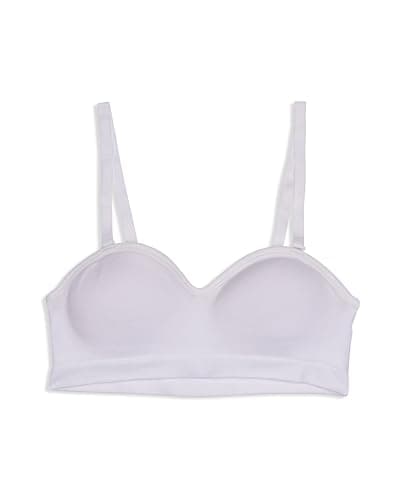 Maidenform Girls Seamless Molded Cup Hybrid Strapless Bandeau Bra