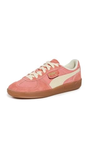 Puma Womens Palermo Sneakers Peach Frost/Creamy Vanilla 5.5 Medium