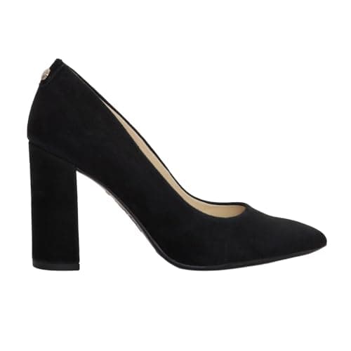 Nine West Women's Astoria9x9 Pump, Black Suede, 8.5