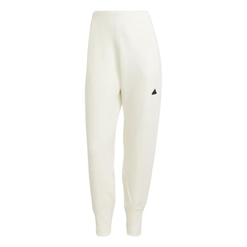 Adidas Womens Z.N.E. Pants, Off White, Medium