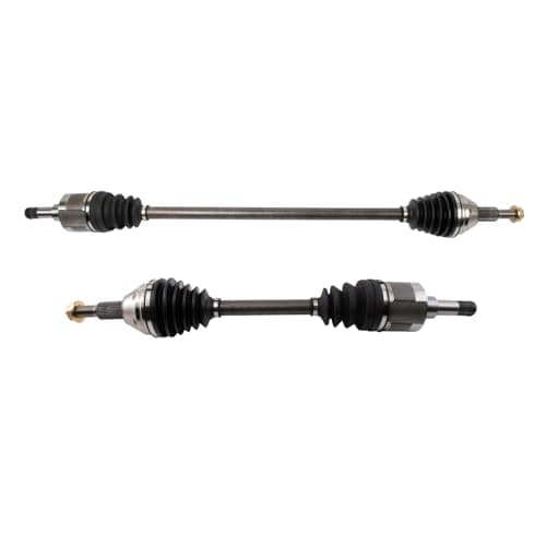 TRQ Front Driver and Passenger Side CV Axle Assembly Set 2 Piece Compatible with 2007-2008 Chrysler Pacifica V6 3.8L