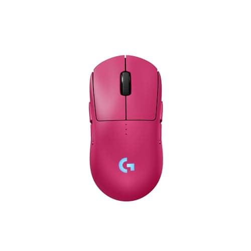 Logitech G PRO 2 Lightspeed Ambidextrous Wireless Gaming Mouse - Magenta
