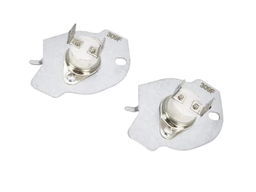 (Pack of 2) Thermal Fuse Dryer Replacement Part 3977393 3399848,Compatible with Whirlpool, Kenmorel Dryer, Replacement AP3094244 PS334299 EAP334299
