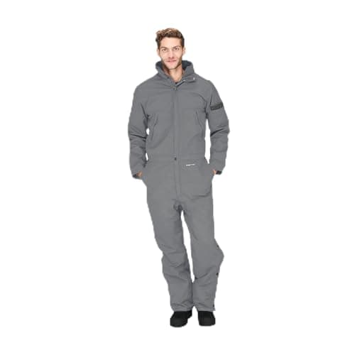Arctix Men's Crisp Coveralls, Gravel, XX-Large/32 Inseam