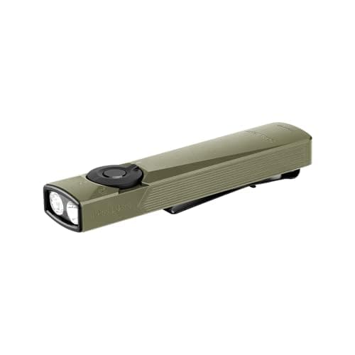 OLIGHT Arkfeld Ultra EDC Flat Flashlight Rechargeable, OAL, Olive-Green CW