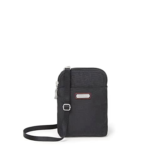 Take Two RFID Bryant Crossbody - 5x7.25" Lightweight Small Phone Wallet Crossbody Bag - Nylon Travel Purse