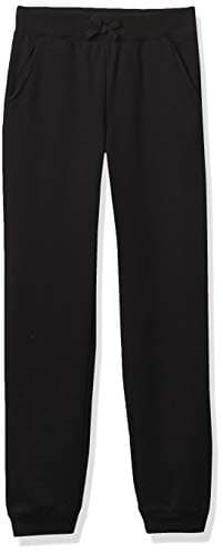 The Children's Place Girls' Uniform Active French Terry Jogger Pants Black XS (4)