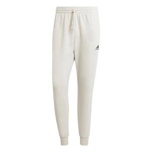 Adidas Men's Essentials Fleece Regular Tapered Pants, Alumina, XX-Large