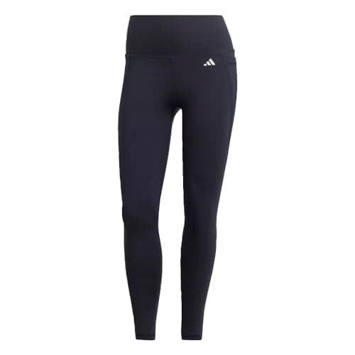 Adidas Womens Optime Stash Pocket High Waisted 7/8 Tights Ink Medium
