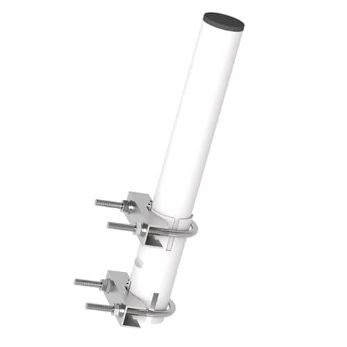 Antenna Mast Extension Kit for Outdoor Antenna Mounts – 1.38” Diameter Pipe with Adapter & U-Bolt Screws – Compatible with 1” ~ 1.38” Rod Diameter and Multiple ASINs
