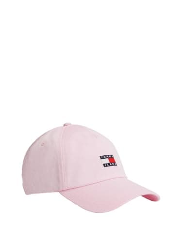 Tommy Jeans Womens Heritage Core 5 Panel Cap, Pink Breeze One Size