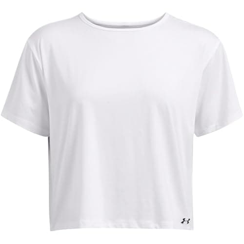 Under Armour Womens Motion Short Sleeve T Shirt, (101) White / / Black, XX-Large