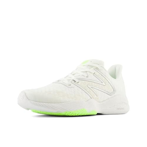 New Balance Women's FuelCell Shift TR V2 Cross Trainer, White/Sea Salt/Bleached Lime Glo, 7 M