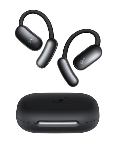 Soundcore AeroFit 2 AI Assistant Open-Ear Headphones by Anker, Pressure-Free Fit, 2X Richer Bass, Real-Time Translation Earbuds, Hi-Res, 35H Playtime, IP55