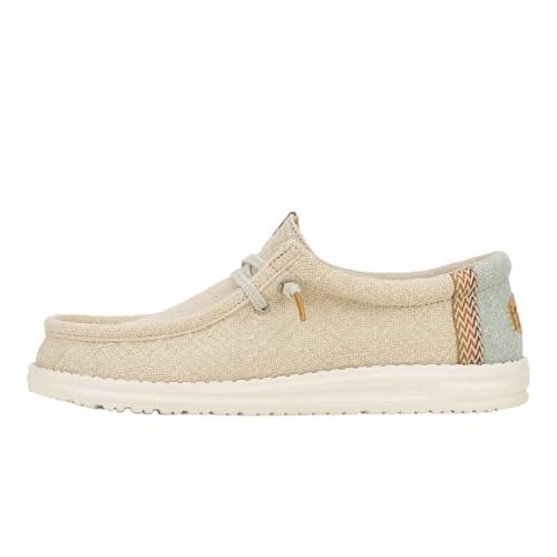HEYDUDE Wally Jute - Stone Grey/Iceberg Green