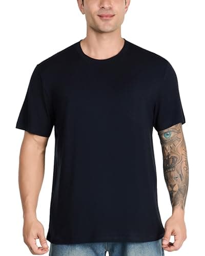 Merino Summit Men's Cooling Dress Undershirt Black